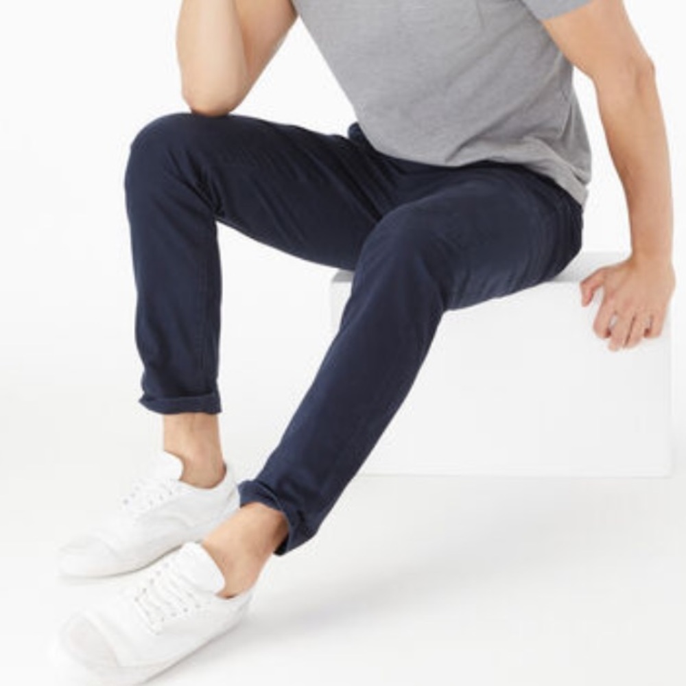 Aeropostale Navy Blue Skinny Chinos